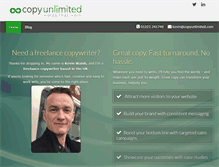 Tablet Screenshot of copyunlimited.com